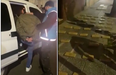 Circulaba en forma errática con el auto: lo pararon y descubrieron que llevaba 50 ladrillos de marihuana