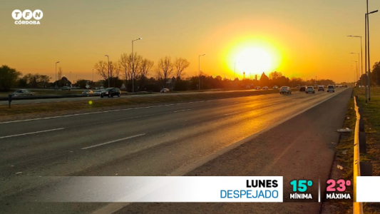 Mañana templada, ascenso de temperatura, máxima de 23°