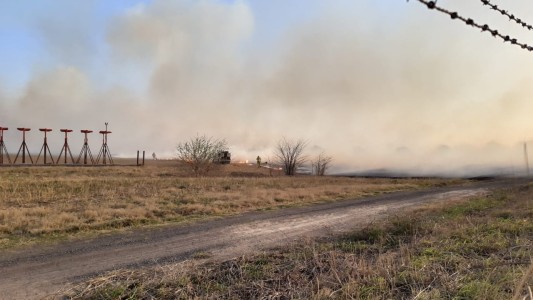 Video: Incendio en la escuela de Aviación