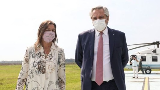 Sabina Frederic y Claudio Moroni mostraron su apoyo incondicional a Alberto Fernández