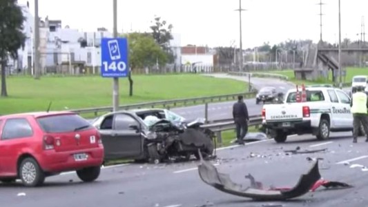 Choque múltiple en la Panamericana: dos muertos y tres heridos