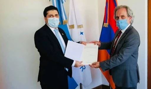 El Embajador armenio consideró a la Argentina un "líder en derechos humanos" en el mundo