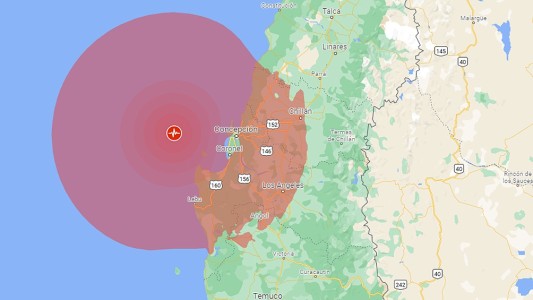 Un sismo de 6,6 Richter golpeó el sur de Chile