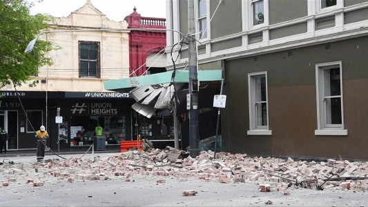 Terremoto de magnitud 5,9 sacude el sureste de Australia