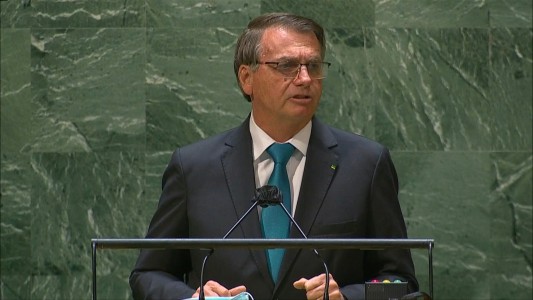 Bolsonaro dice en la ONU que está en contra el pasaporte sanitario
