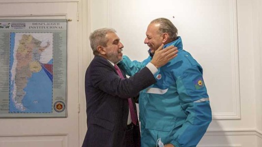 Berni se reunió con Aníbal Fernández y valoró que vuelve "la coordinación con el gobierno nacional”