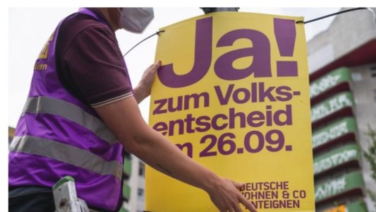 Berlín apoya en un referéndum expropiar a las grandes empresas inmobiliarias