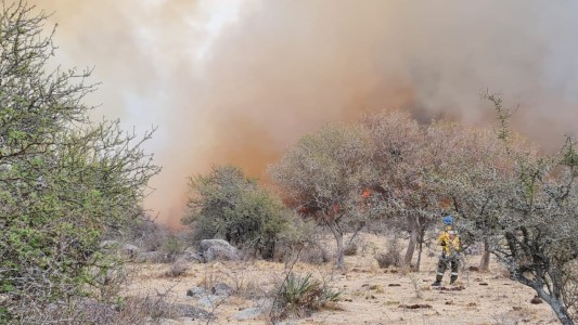 Las fotos y los videos de la desesperante situación por los incendios en Córdoba
