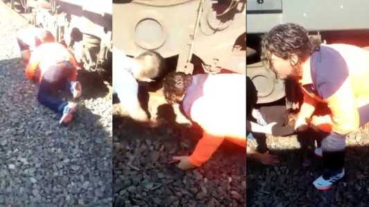 Milagro en la estación de Lanús: una mujer salió ilesa tras caer debajo del tren