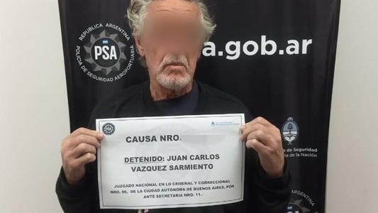 Detuvieron al apropiador y represor de la Fuerza Aérea Juan Carlos Vázquez Sarmiento
