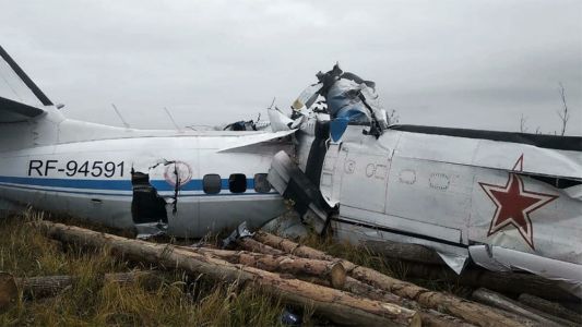 15 personas murieron en un accidente aéreo en Rusia
