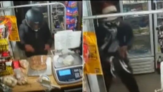 En un violento asalto a un kiosco, le robaron las zapatillas a un cliente