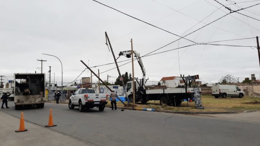 Temporal en Córdoba: volaron techos por vientos que superaron los 100 km por hora