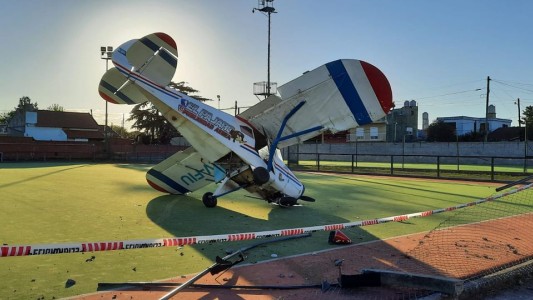 Cayó una avioneta en el club Pucará de Burzaco