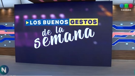 Te invitamos a revivir "Los Buenos Gestos de la semana"