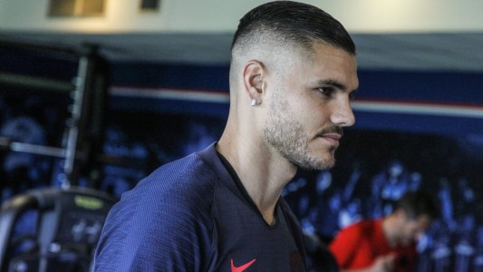 Después de la separación con Wanda Nara, Mauro Icardi faltó al entrenamiento del PSG