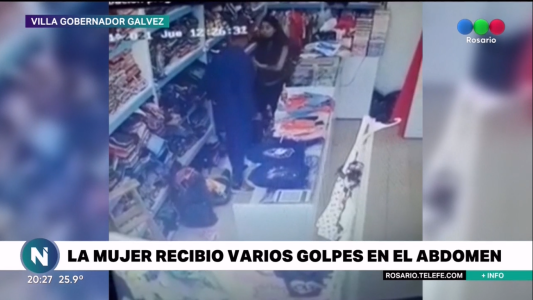 Violento asalto en Santa Fe: el ladrón le pegó en la panza a una mujer embarazada