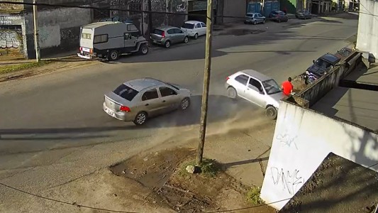 Así fue el trágico choque que terminó con un fallecido en Burzaco