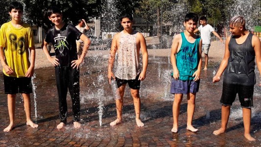 La temperatura en Córdoba superó los 40° y estos cuerpos lo saben