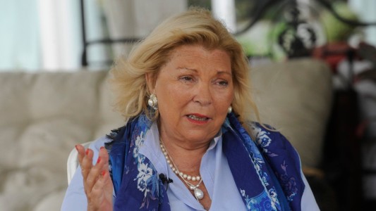 Internaron a Elisa Carrió por una descompensación en Mar del Plata