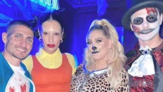 Wanda e Icardi reaparecieron juntos en redes y celebraron Halloween