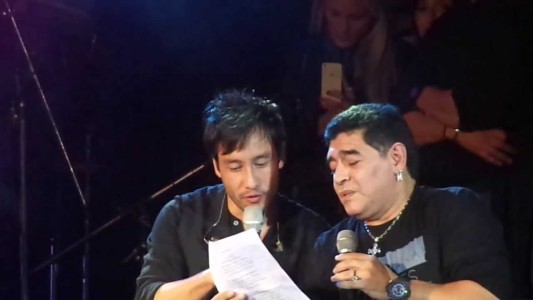 Luciano Pereyra reveló un dato sobre la historia de amor de Claudia Villafañe y Maradona