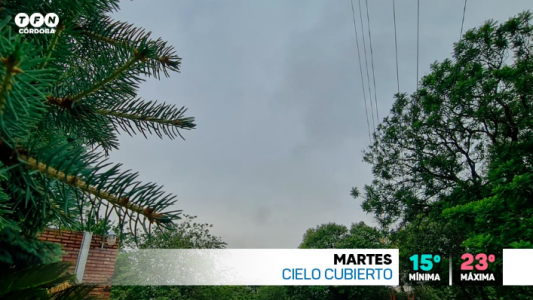 Nublado, inestable, máxima 15°