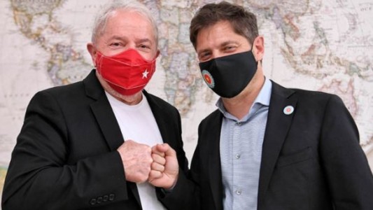 Kicillof se reunió con Lula con el objetivo de "profundizar la integración"