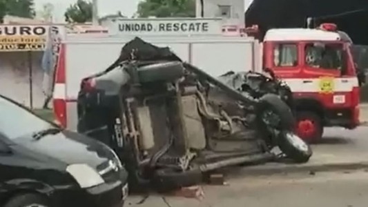 El video del choque múltiple en José C. Paz: murieron tres personas