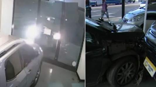 Se incrustó con el auto en una concesionaria: investigan si estaba alcoholizado