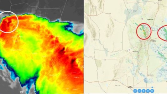 ALERTA: seguirán las tormentas severas, precipitaciones y caída de granizo