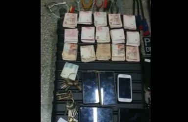 In fraganti: Detuvieron a cuatro hombres mientras robaban un edificio en Monserrat