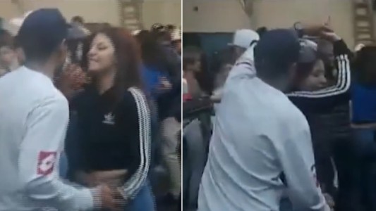 Video: la última imagen de Brisa y el presunto femicida