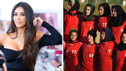 Evacuaron a 35 futbolistas afganas con ayuda de Kim Kardashian