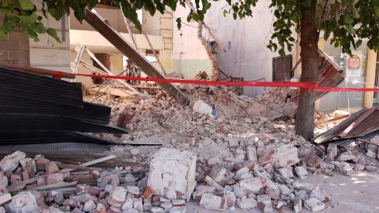 Derrumbe en barrio independencia: murió aplastado un obrero