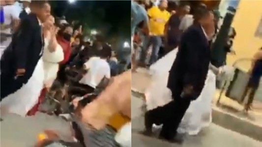 Detuvieron al novio en pleno casamiento porque le debía la pensión alimentaria a su expareja