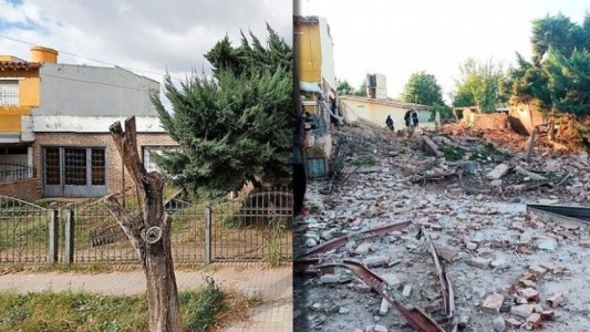 Cómo era y cómo quedó la casa de la explosión en Marqués de Sobremonte
