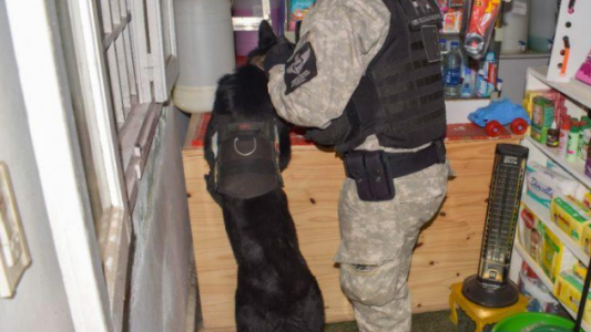 Simulaba vender artículos de limpieza, pero se trataba de cocaína