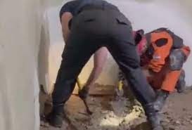 Video: así encontraron el cuerpo de Nancy Videla en el contrapiso