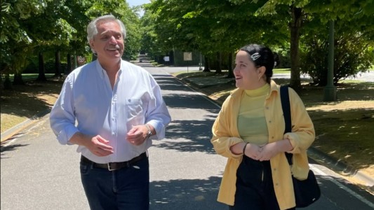El Presidente recibió a Ofelia Fernández y se solidarizó tras el "ataque" de militantes libertarios
