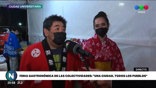 Ciudad universitaria: feria gastronómica de las colectividades