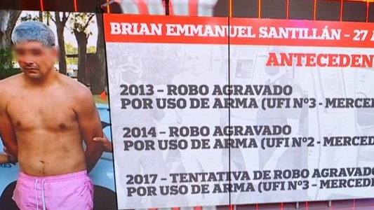 Cayó el motochorro acusado de balear a un joven en Moreno: su prontuario