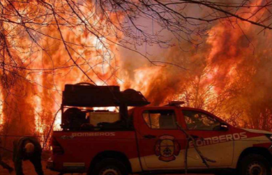 Dean Funes: Dura condena para incendiario al que atraparon in franganti