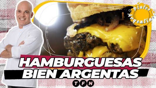 #PlatosArgentinos: Hamburguesas bien argentas