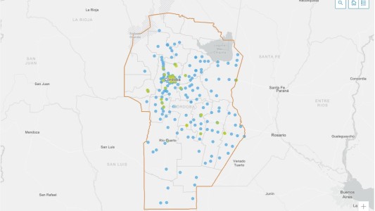 Mapa interactivo: mirá acá dónde te podés testear en la provincia Córdoba