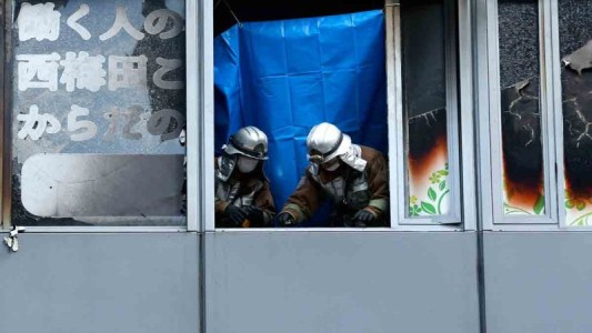 Falleció el sospechoso de provocar el incendio en una clínica en Japón que causó 25 muertes