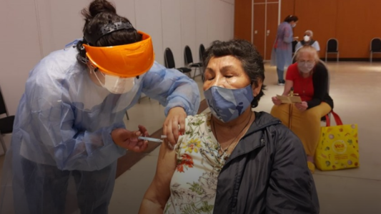 Cordobeses vacunados, casi el 90 por ciento con esquema completo