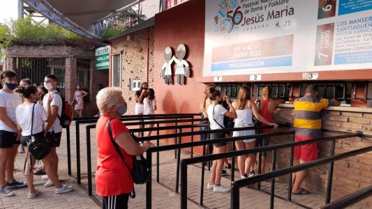 Festival de Jesús María con testeos y pase sanitario