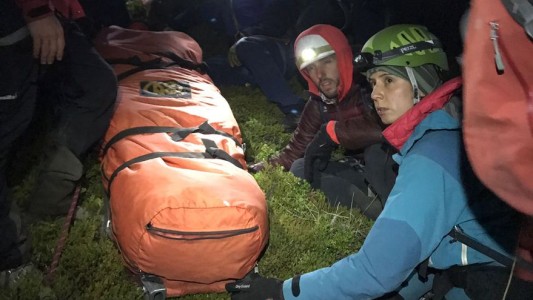 Avalancha en El Chaltén: murió un turista alemán y una austríaca está grave