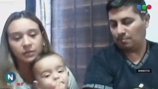 Hablaron los padres de “Bauti”, el bebé salvado por una operadora del 911, con primeros auxilios por teléfono